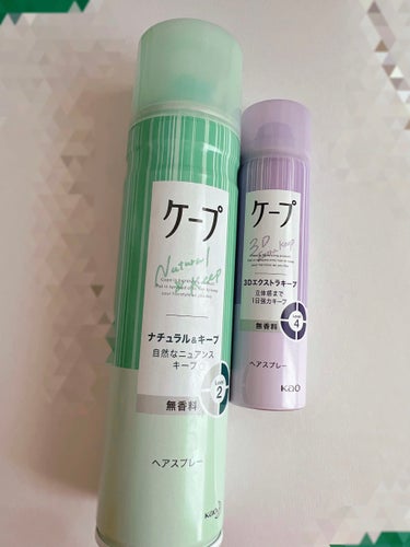 ナチュラル＆キープ 無香料 180g/ケープ/ヘアスプレー・ヘアミストを使ったクチコミ（1枚目）