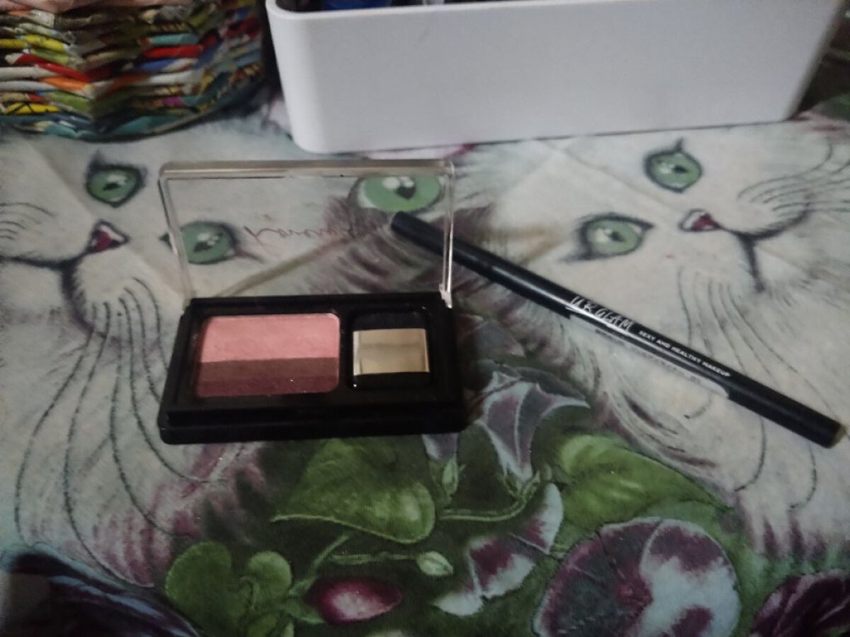  UR GLAM　GEL EYELINER ブラック/U R GLAM/ジェルアイライナーを使ったクチコミ（1枚目）