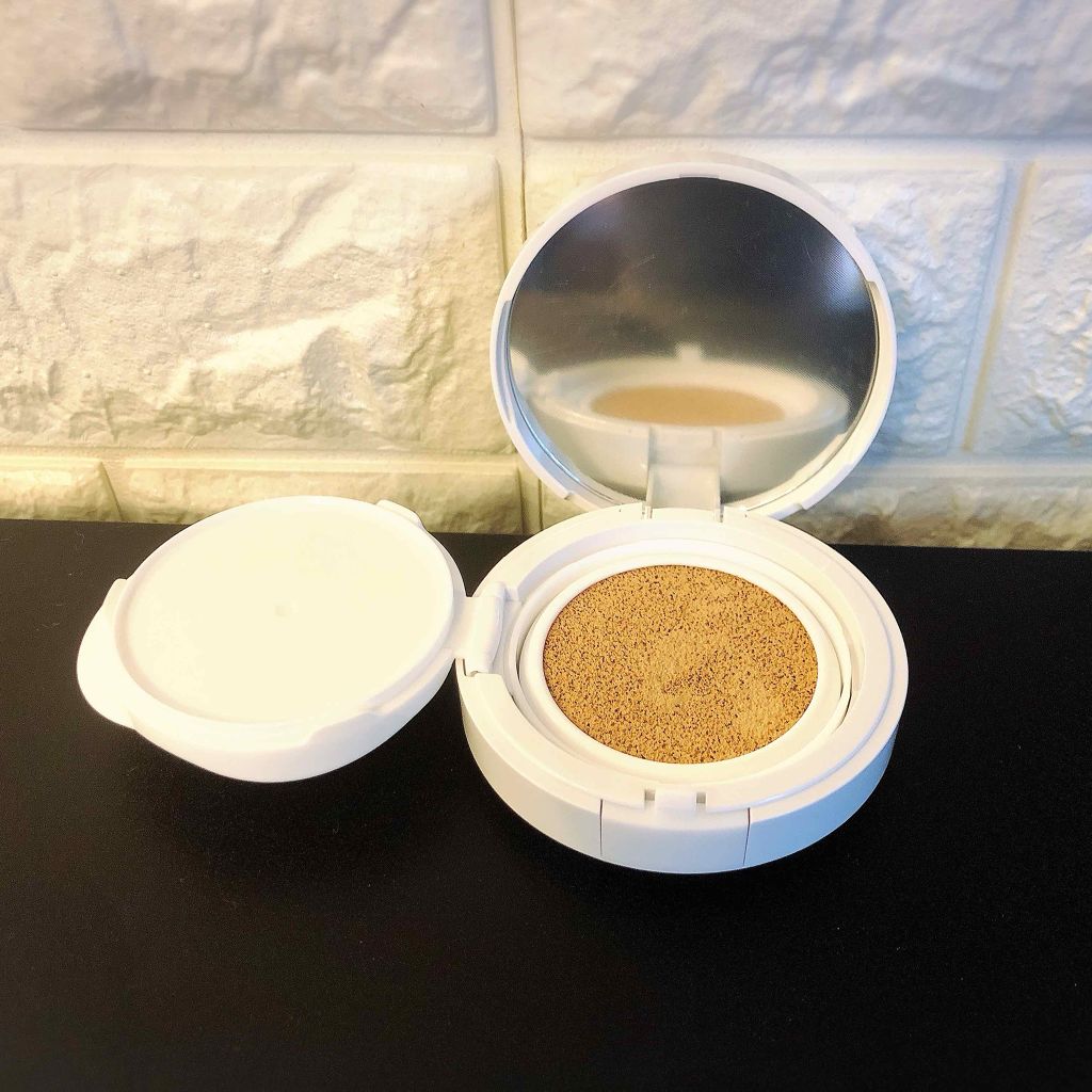 オーガニッククッションコンパクト/アクア・アクア/クッションファンデーションを使ったクチコミ（2枚目）