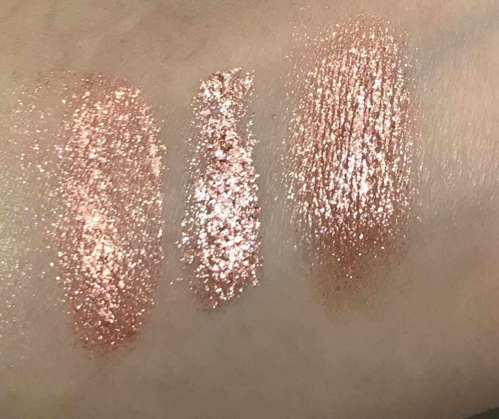 タッチインソル METALLISTグリッターシャドウデュオ マーガレット/touch in SOL /グリッターを使ったクチコミ（3枚目）