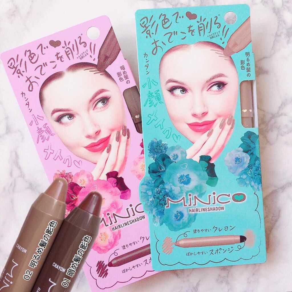 ヘアラインシャドウ/MiNiCo/ジェル・クリームチークを使ったクチコミ(1枚目)