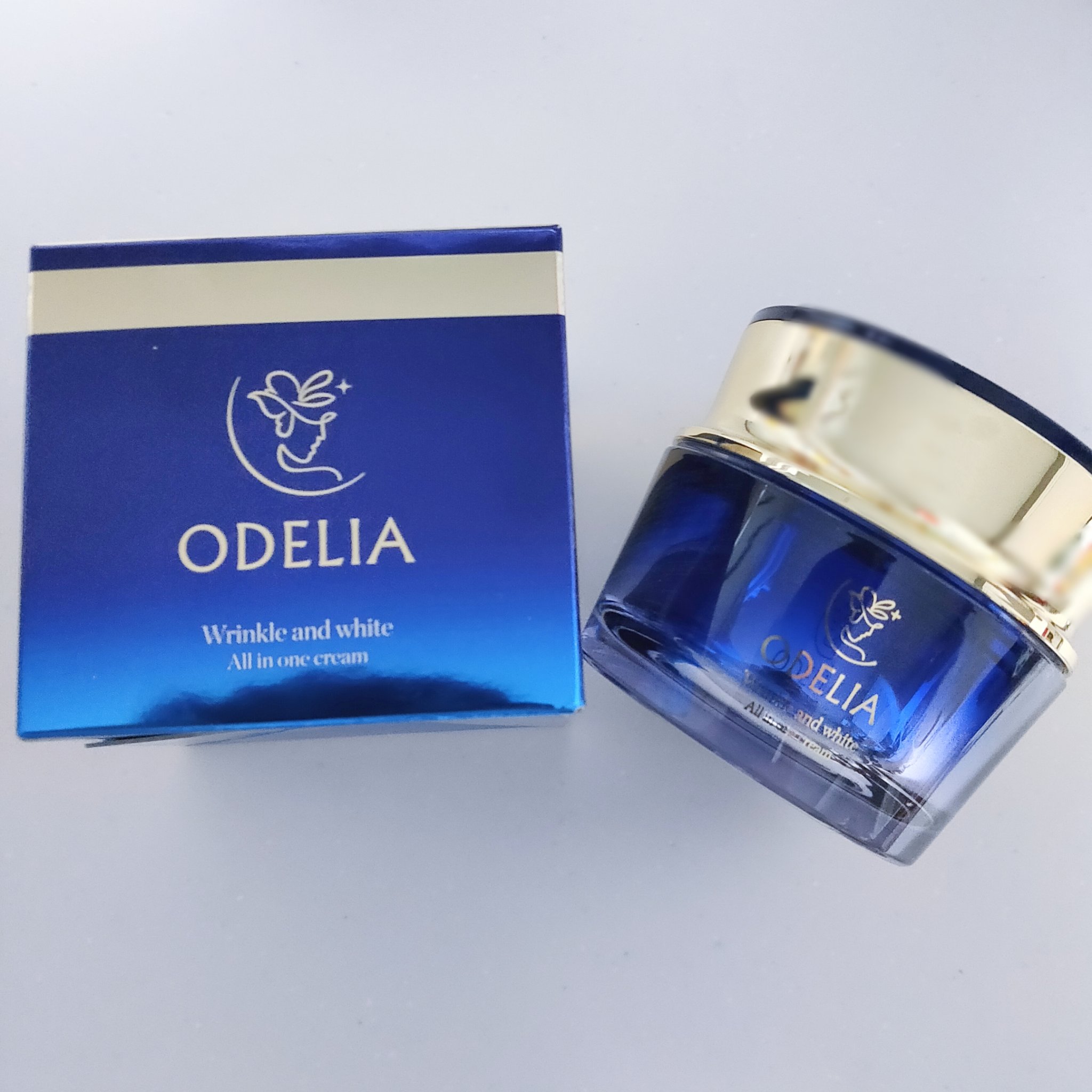 リンクル＆ホワイト オールインワンクリーム/ODELIA/オールインワン化粧品を使ったクチコミ（2枚目）