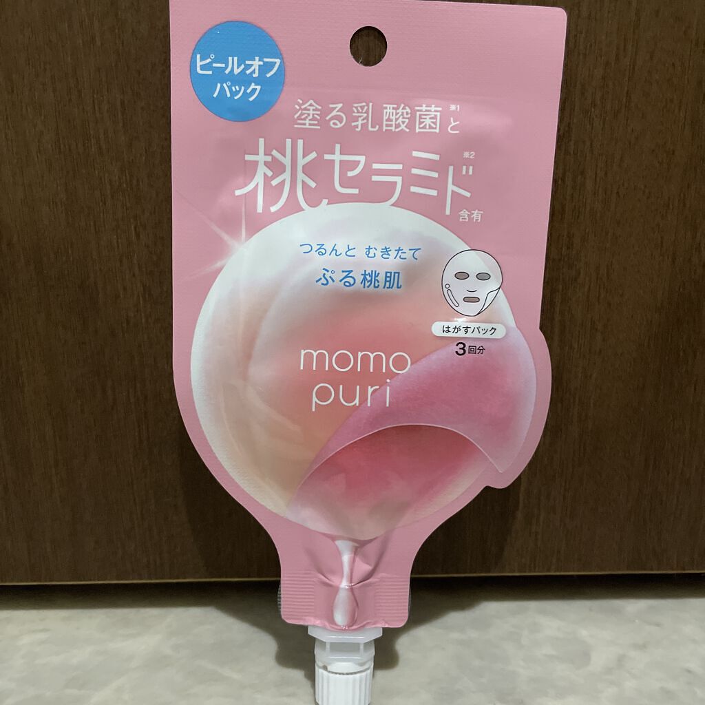 ももぷり フレッシュピールオフパック/ももぷり/ピーリングを使ったクチコミ（1枚目）