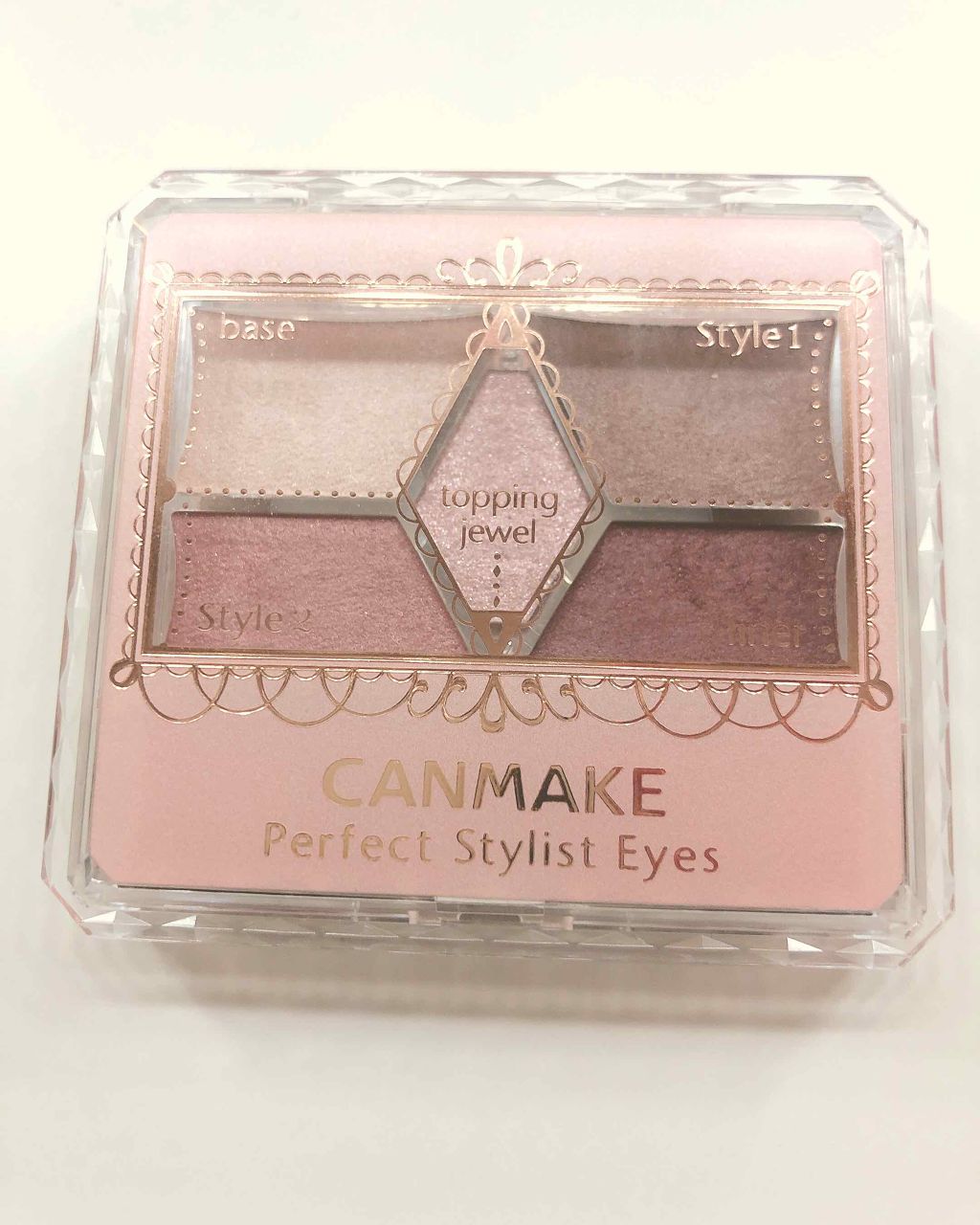 【旧品】パーフェクトスタイリストアイズ/キャンメイク/アイシャドウパレットを使ったクチコミ(1枚目)