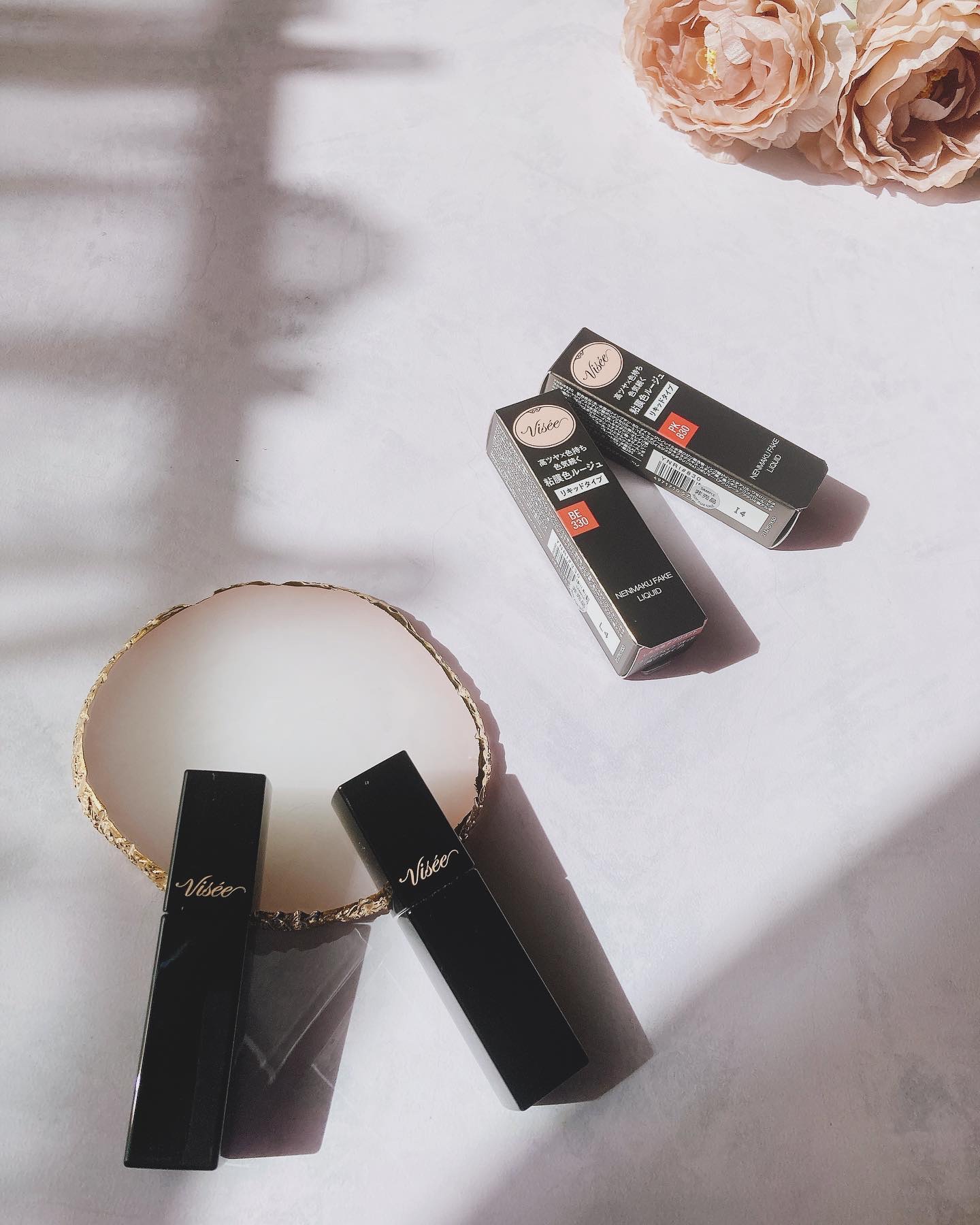 ネンマクフェイク リキッド/Visée/口紅を使ったクチコミ（1枚目）