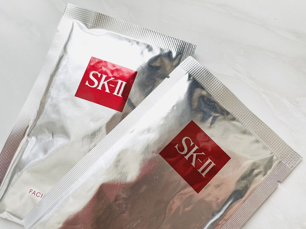 フェイシャル トリートメント マスク/SK-II/シートマスク・パックを使ったクチコミ（1枚目）