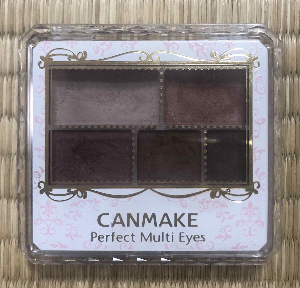 パーフェクトマルチアイズ/キャンメイク/アイシャドウパレットを使ったクチコミ(3枚目)