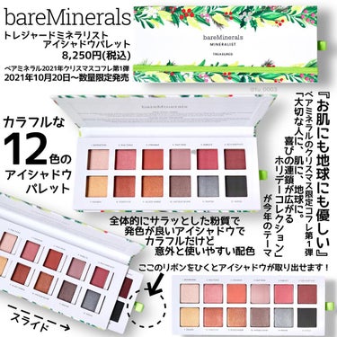 トレジャード ミネラリスト アイシャドウ パレット /bareMinerals/パウダーアイシャドウを使ったクチコミ（2枚目）