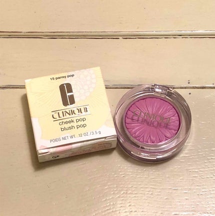 チーク ポップ/CLINIQUE/パウダーチークを使ったクチコミ(1枚目)
