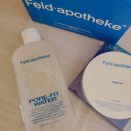 ポアフィットウォータートナー/Feld Apotheke/化粧水を使ったクチコミ(1枚目)