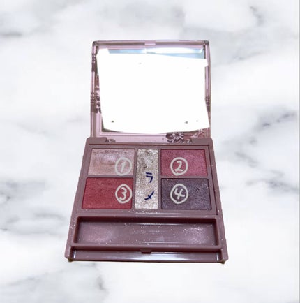 パーフェクトスタイリストアイズ/キャンメイク/アイシャドウパレットを使ったクチコミ(2枚目)