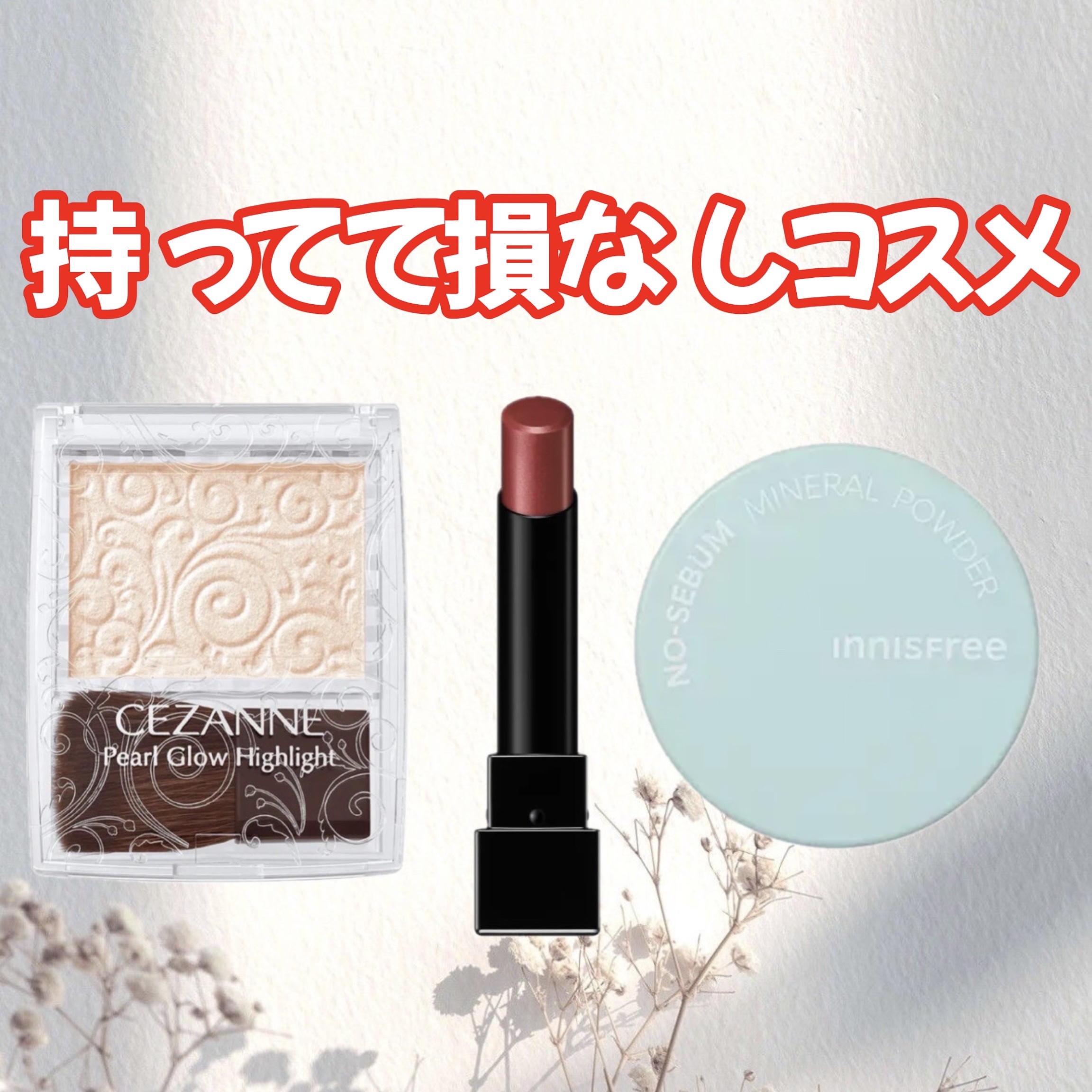 ノーセバム　ミネラルパウダー　N/innisfree/ルースパウダーを使ったクチコミ（1枚目）