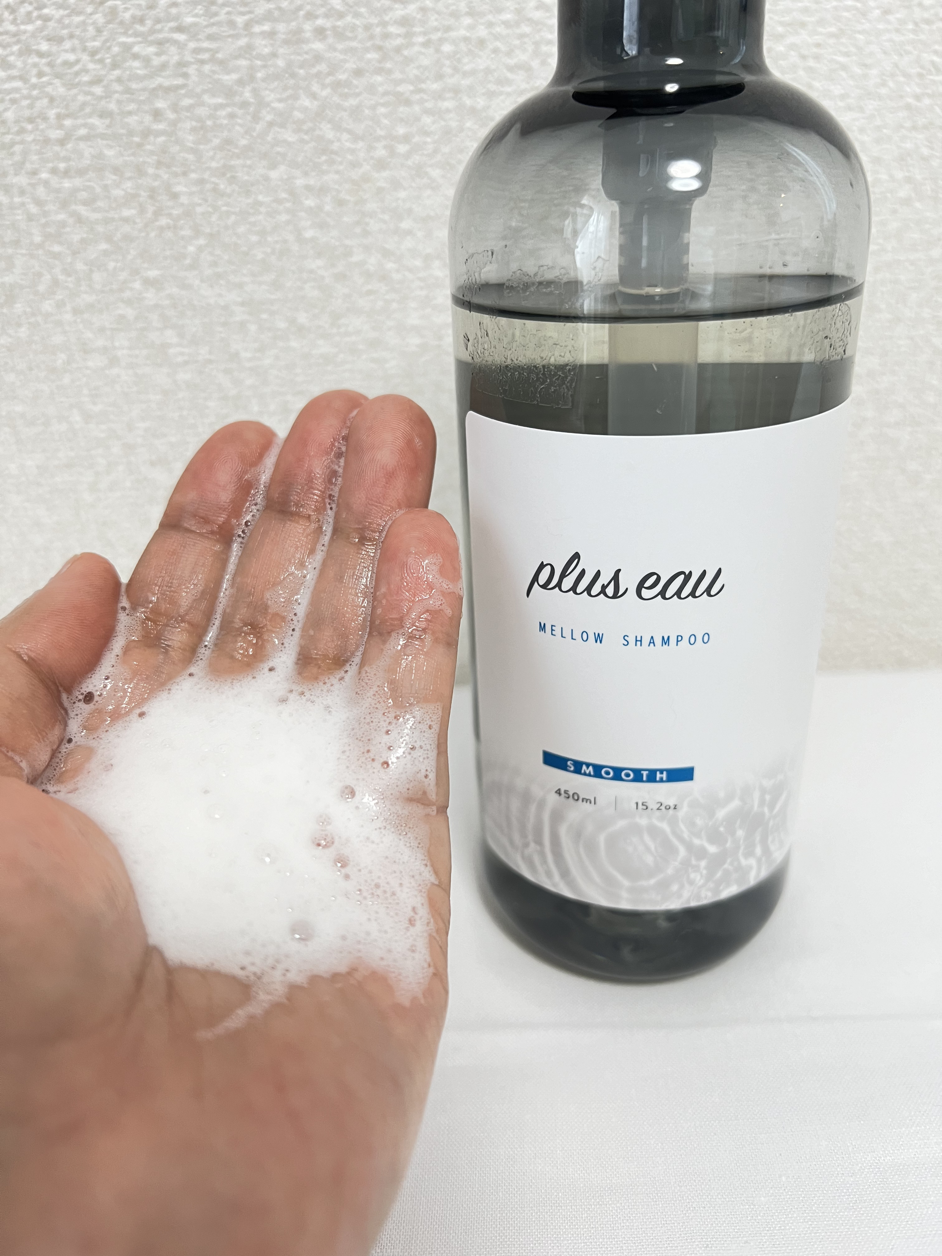 メロウシャンプー/メロウトリートメント/plus eau/市販シャンプーを使ったクチコミ（3枚目）