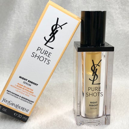 ピュアショット ナイト リチャージセラム/YVES SAINT LAURENT BEAUTE/美容液を使ったクチコミ(1枚目)