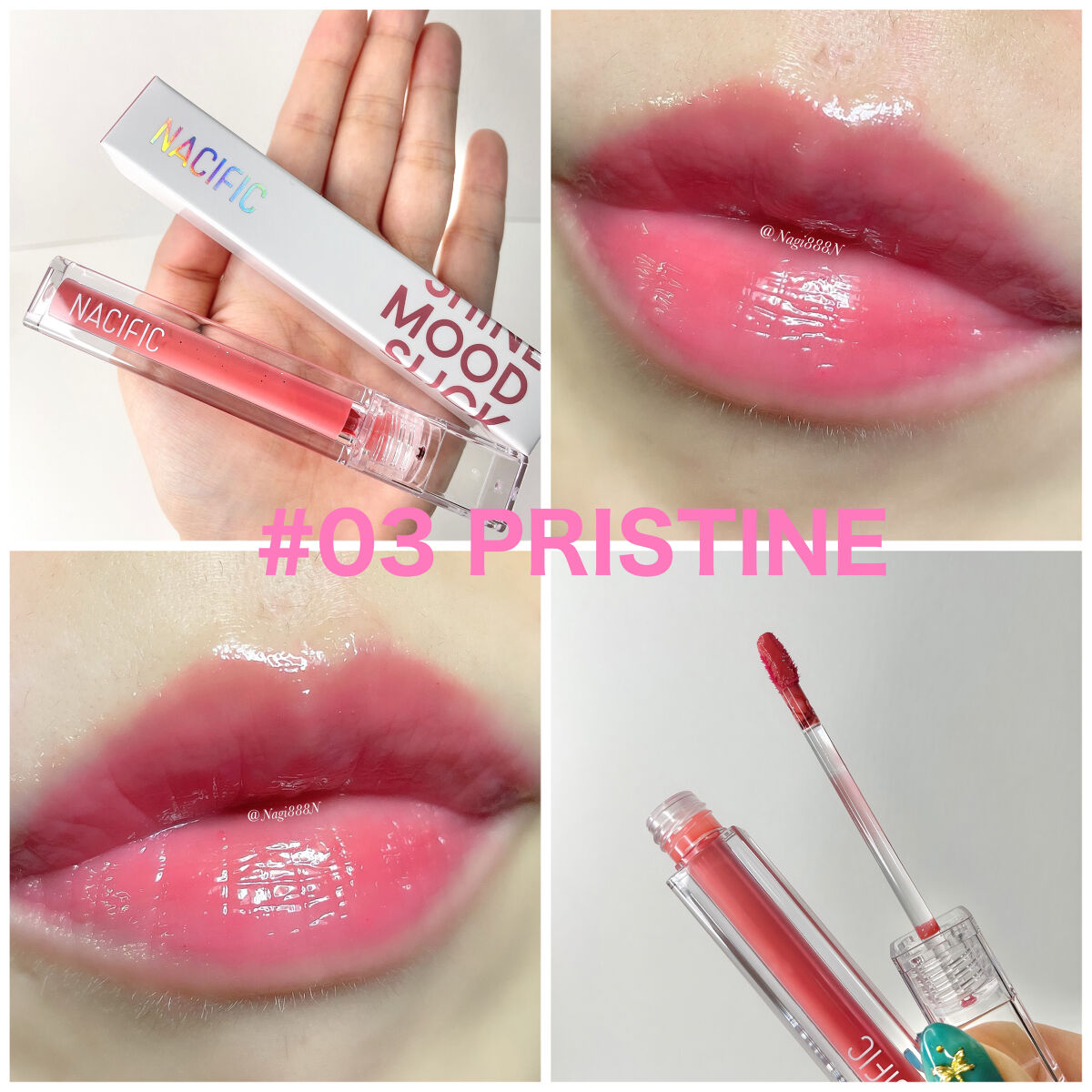 シャイン ムード スリック ティント/NACIFIC/リップティントを使ったクチコミ（2枚目）