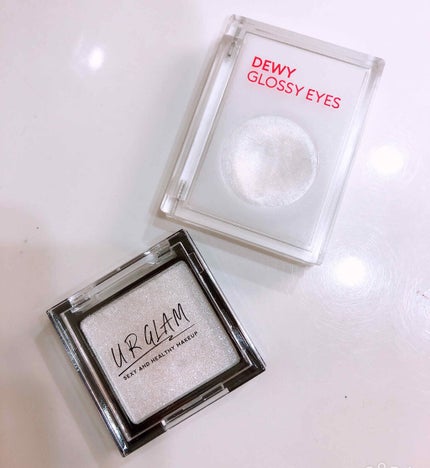 UR GLAM POWDER EYESHADOW/U R GLAM/単色アイシャドウを使ったクチコミ(3枚目)