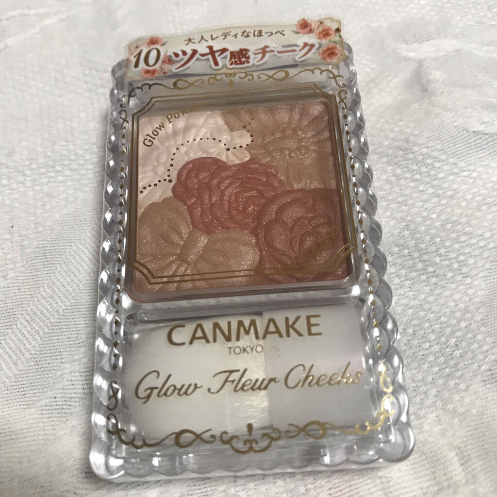 グロウフルールチークス/キャンメイク/パウダーチークを使ったクチコミ（1枚目）