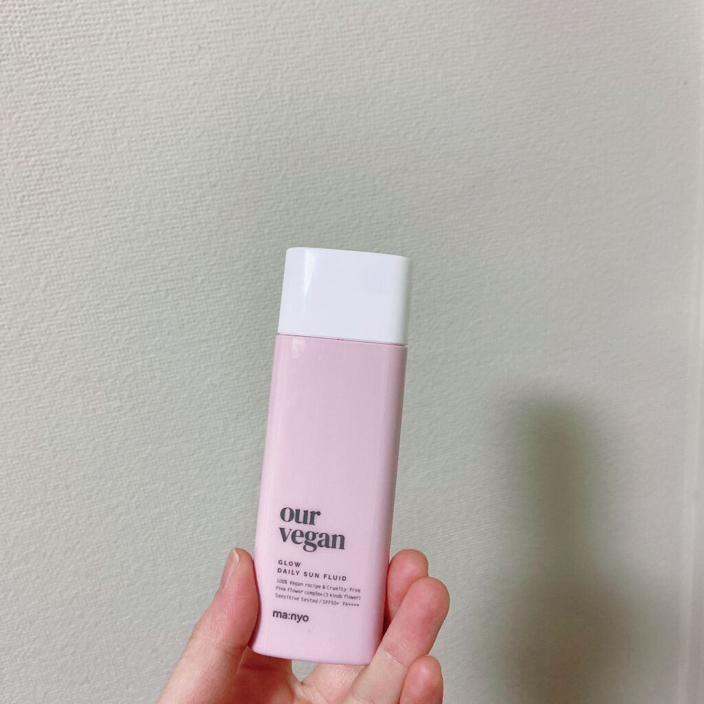 アワーヴィーガン サンプルイド グロー/manyo/化粧下地を使ったクチコミ（1枚目）