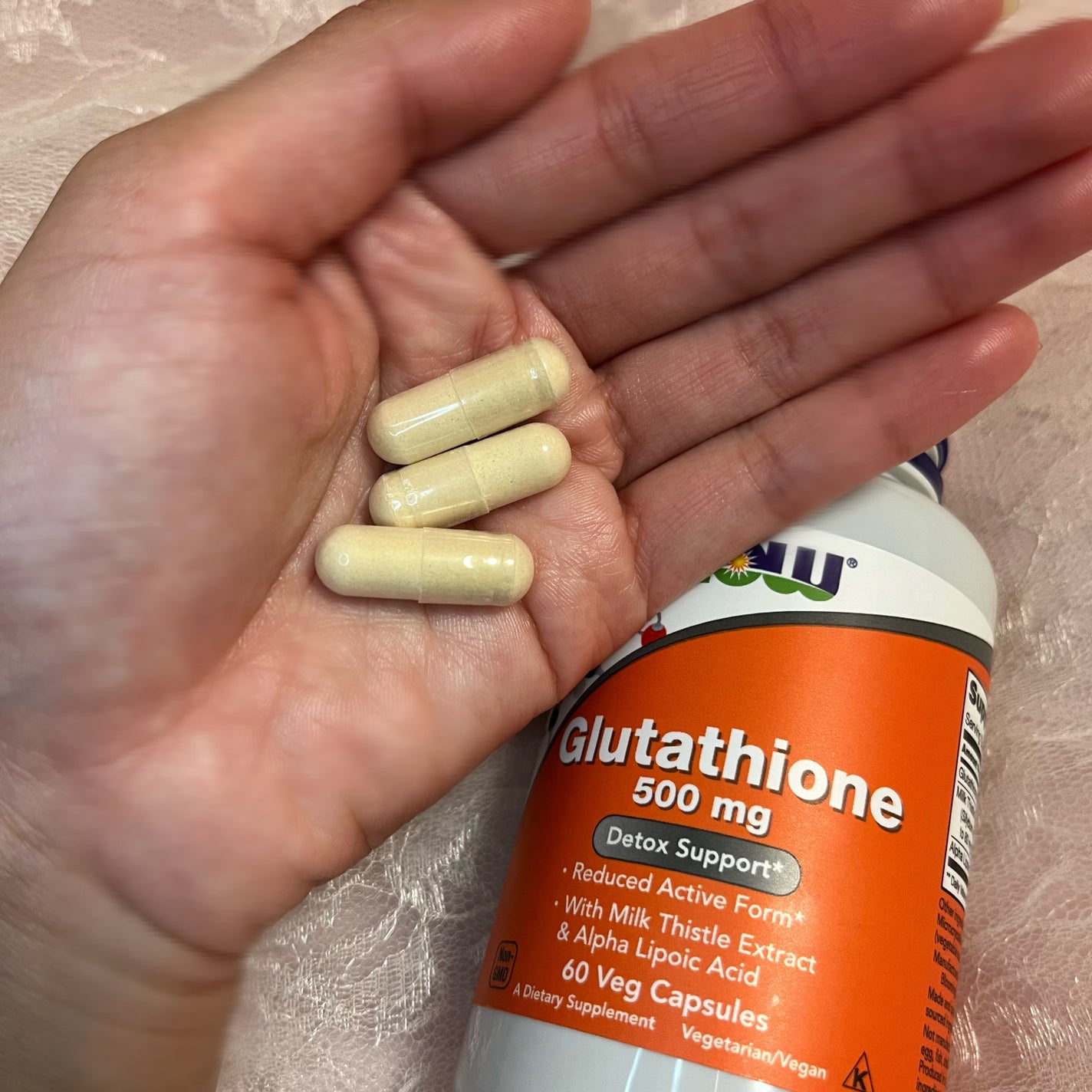 グルタチオン 500mg/Now Foods/健康サプリメントを使ったクチコミ(2枚目)