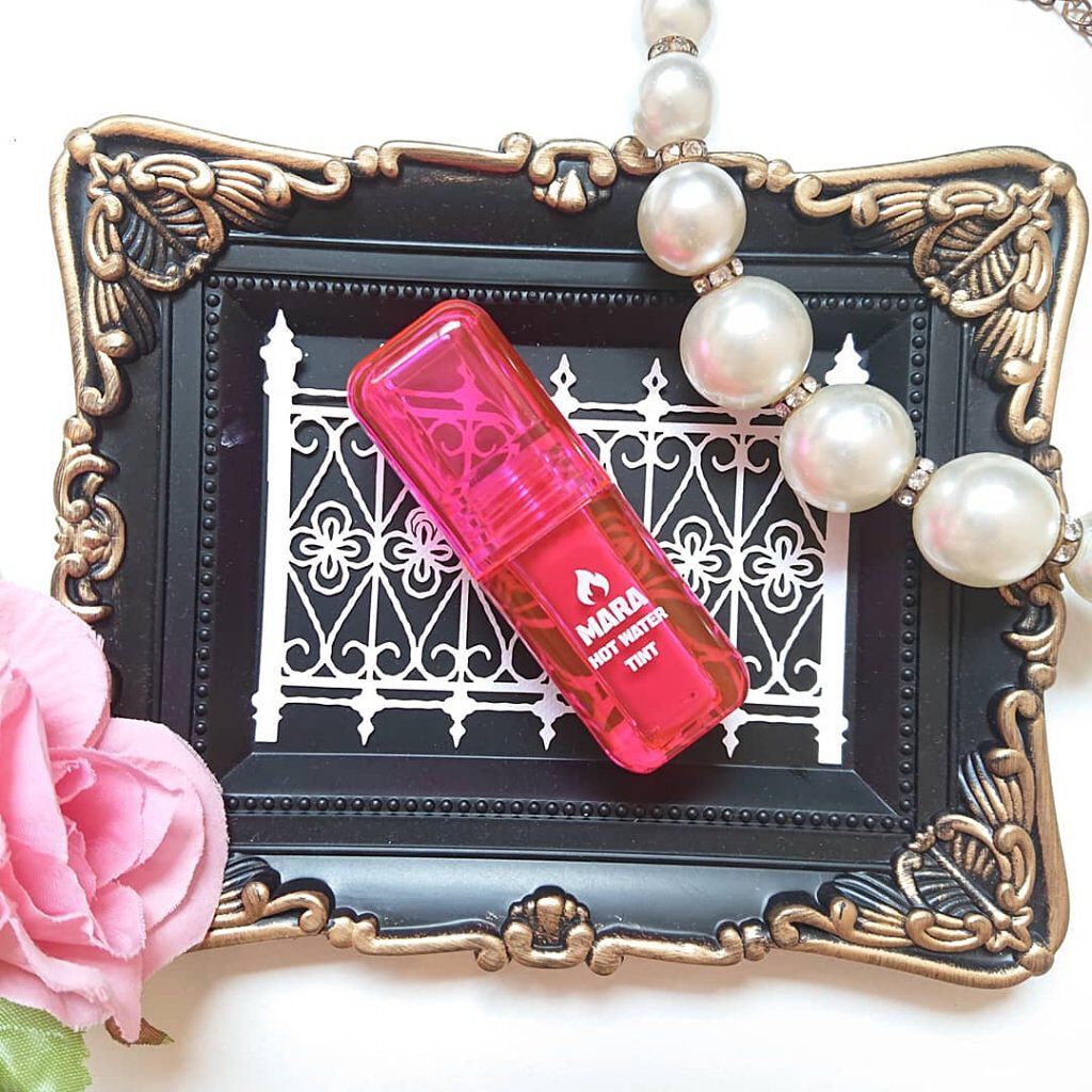 マーラーホットウォーターティント/BLACK ROUGE/リップティントを使ったクチコミ（3枚目）