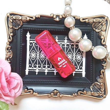 マーラーホットウォーターティント/BLACK ROUGE/リップティントを使ったクチコミ(3枚目)