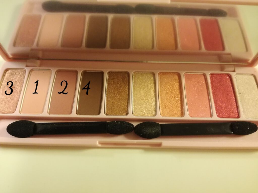 シアーニュアンスシャドウ/スウィーツ スウィーツ/アイシャドウパレットを使ったクチコミ（2枚目）