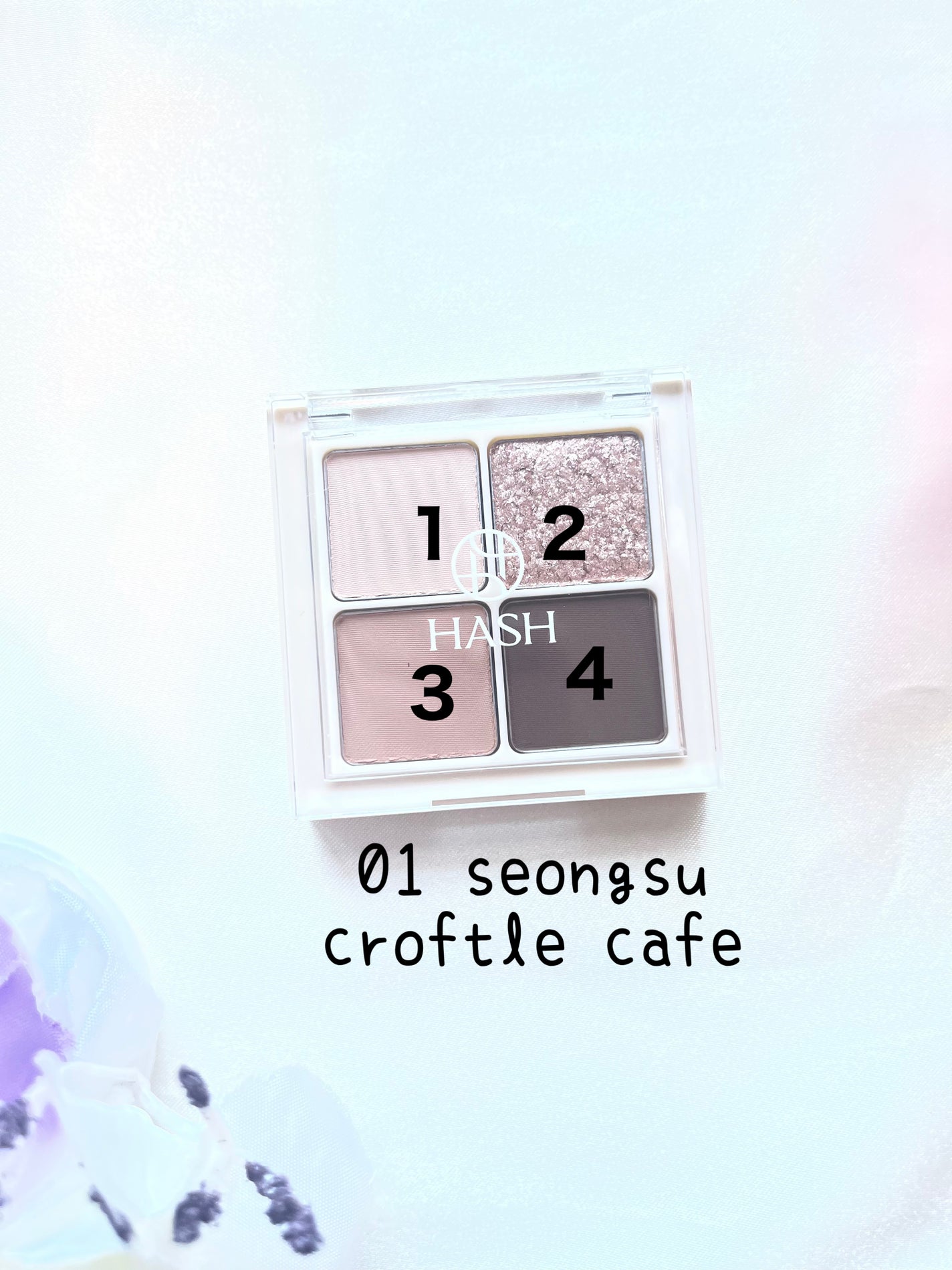 ソウルモーメントパーフェクトアイパレット/HASH/アイシャドウパレットを使ったクチコミ(3枚目)