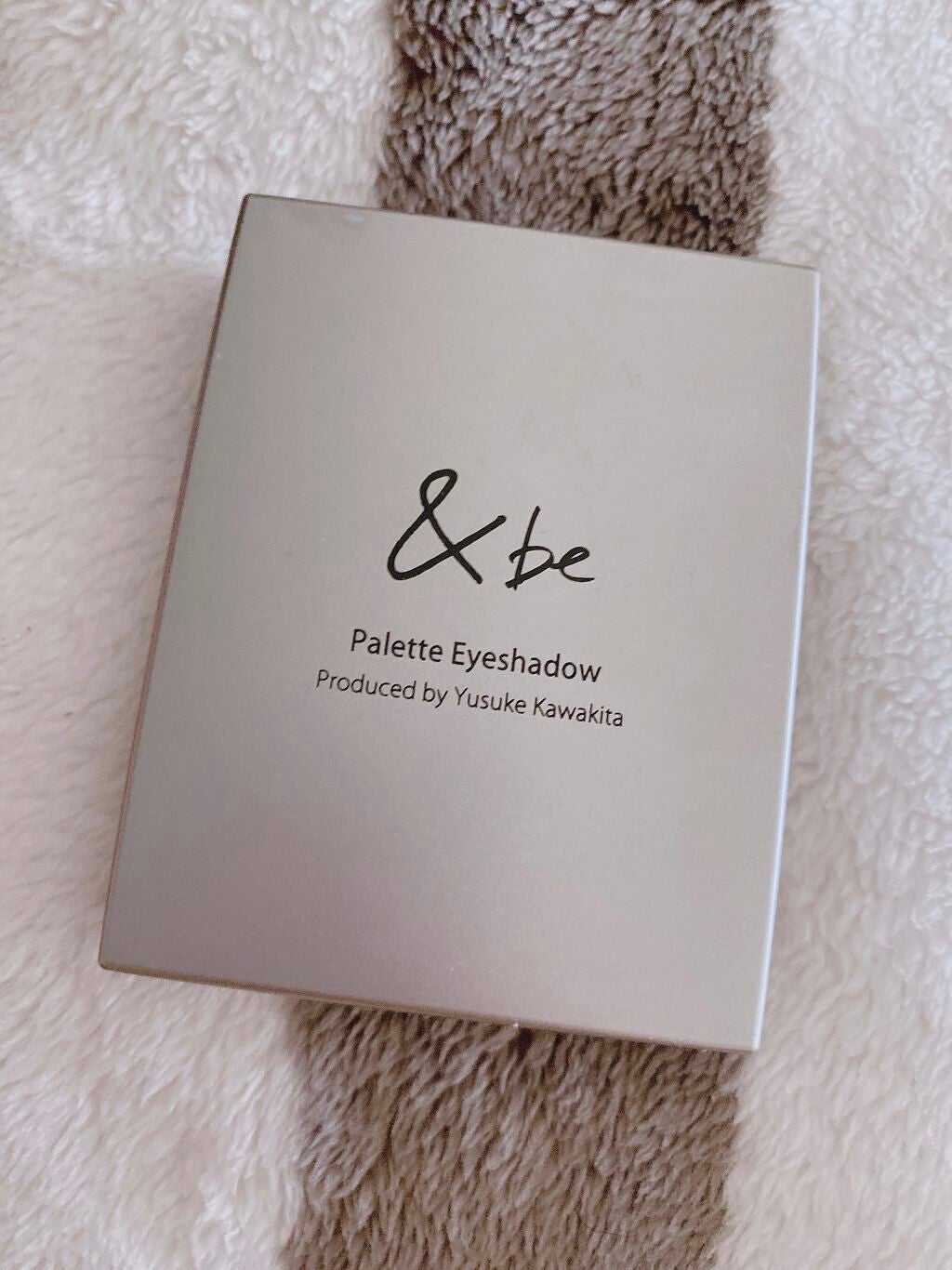 パレットアイシャドウ/&be/アイシャドウパレットを使ったクチコミ(1枚目)