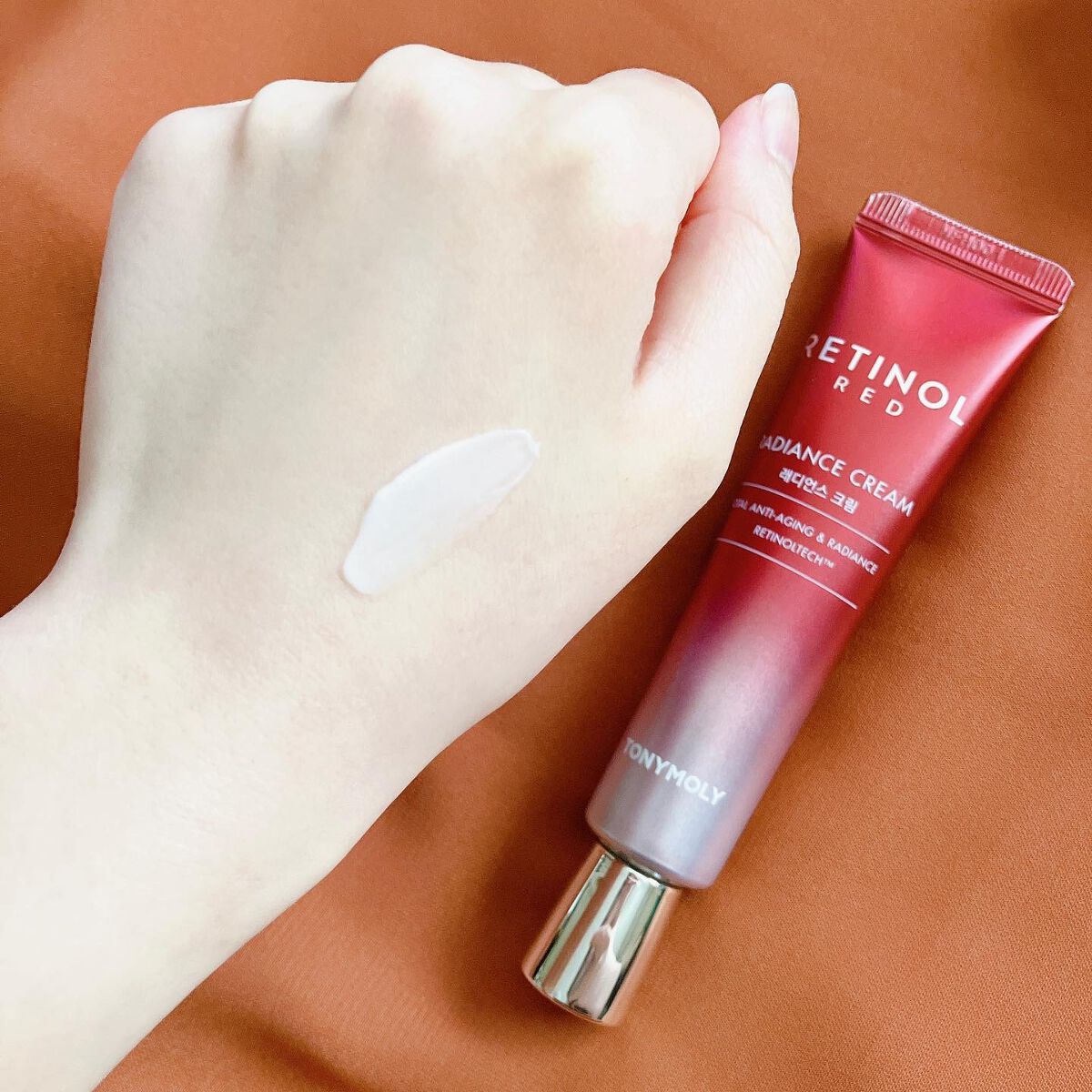 レッドレチノールレディオンスクリーム/TONYMOLY/アイケア・アイクリームを使ったクチコミ(4枚目)