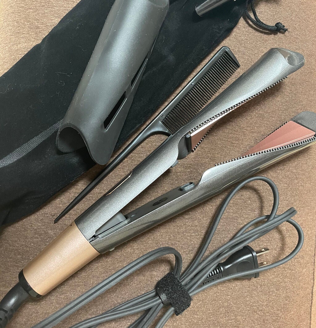 マイナスイオン ストレート カール 両用 ヘアアイロン 20mm Areti./Areti./その他ヘアアイロンを使ったクチコミ(1枚目)