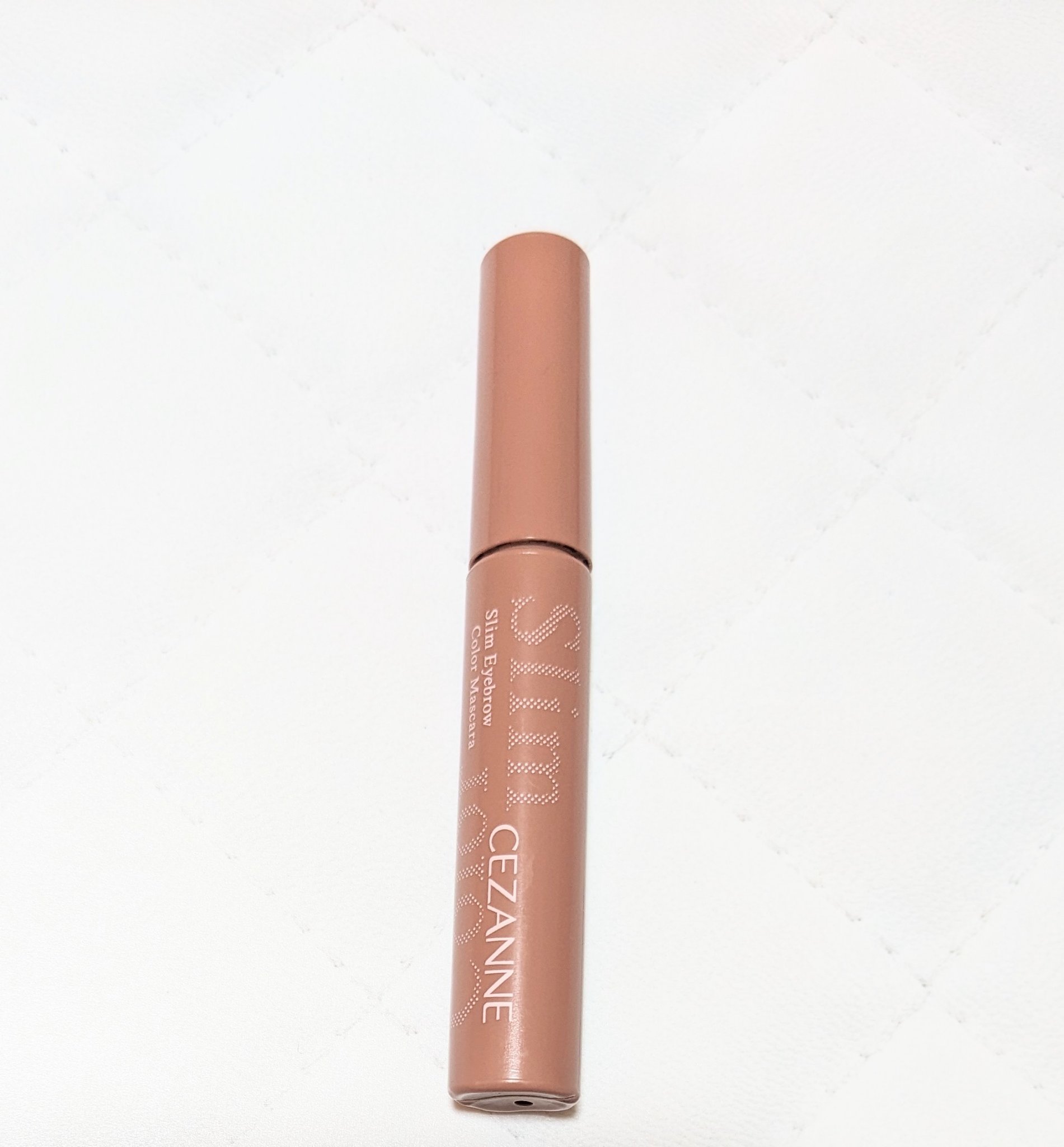 極細アイブロウマスカラ C1 ピンクブラウン/CEZANNE/眉マスカラを使ったクチコミ（1枚目）