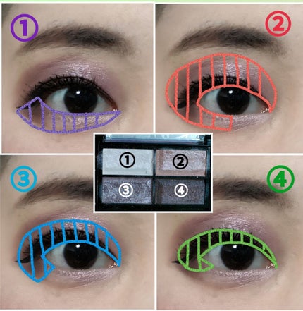 ノーズ&アイブロウパウダー/CEZANNE/パウダーアイブロウを使ったクチコミ(4枚目)