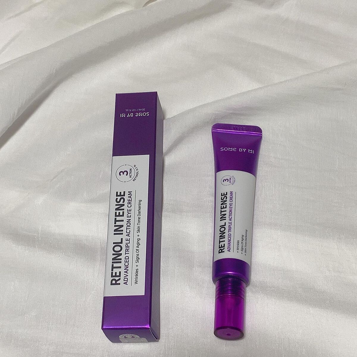 レチノールインテンシブ アドバンスドトリプルアクションアイクリーム/SOME BY MI/アイケア・アイクリームを使ったクチコミ(2枚目)