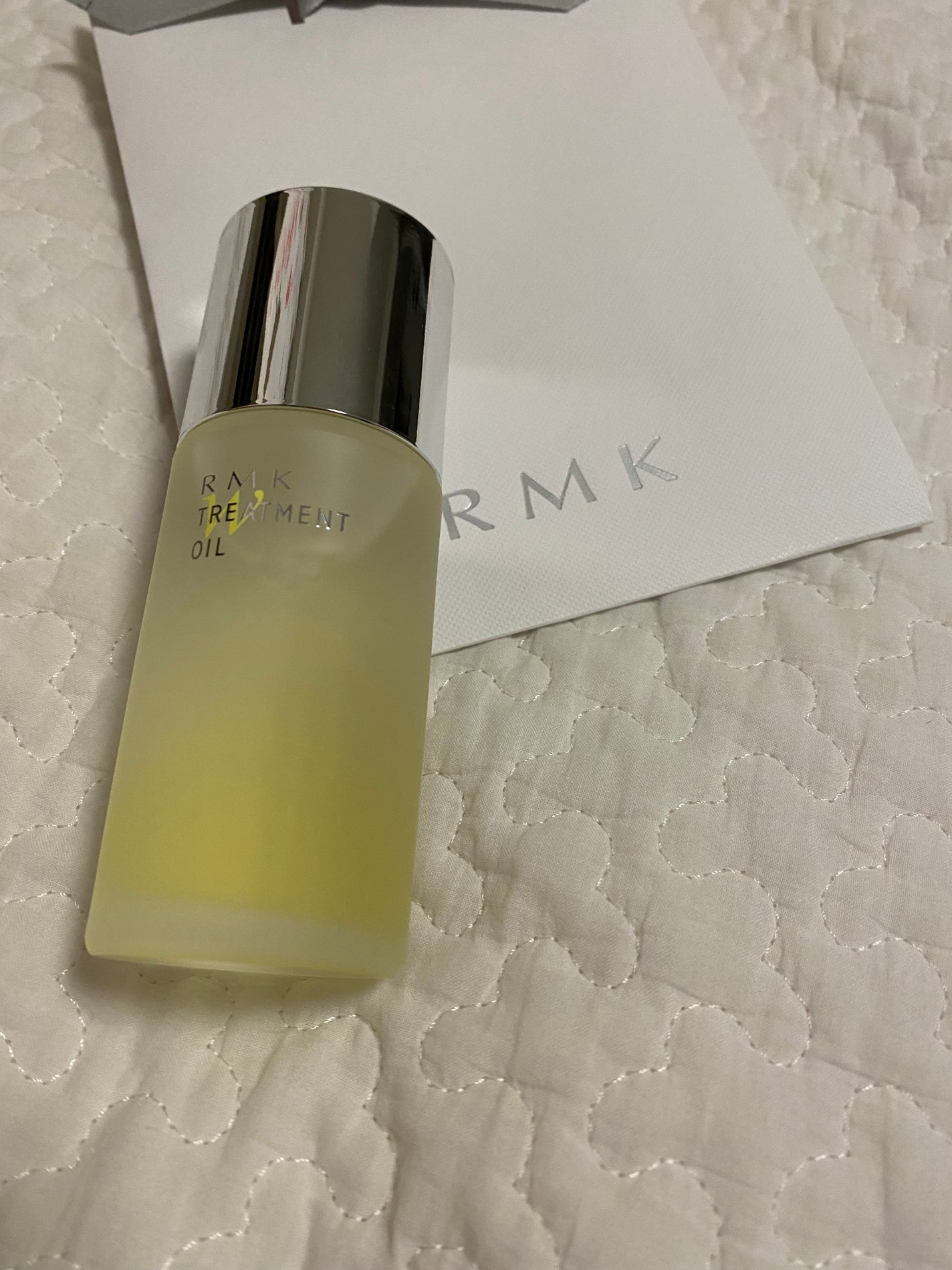 ぽん子 on LIPS 「RMKのオイル乾燥肌の混合肌にはちょうど良い潤いを与えてくれま..」(1枚目)