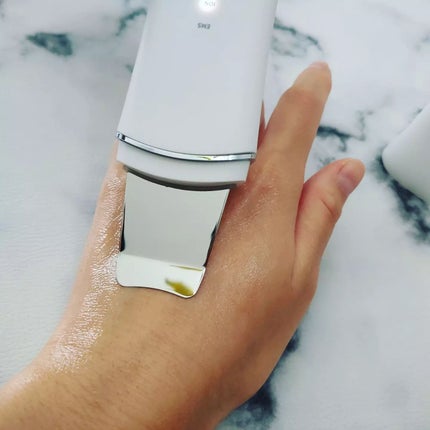 ウォーターピーリング超音波美顔器/ANLAN/美顔器・マッサージを使ったクチコミ(3枚目)