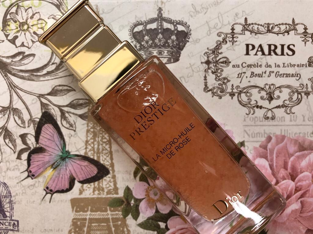 プレステージ マイクロ ユイル ド ローズ セラム/Dior/美容液を使ったクチコミ(1枚目)