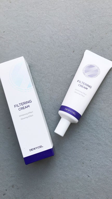 フィルタリングクリーム/DEWYCEL/日焼け止めクリームを使ったクチコミ(1枚目)