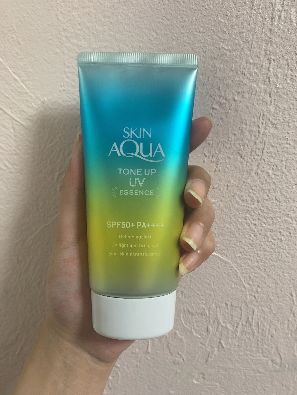 スキンアクア トーンアップUVエッセンス/スキンアクア/日焼け止めクリームを使ったクチコミ（1枚目）