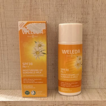 ヴェレダ エーデルワイス UVプロテクトミルク/WELEDA/日焼け止め・UVケアを使ったクチコミ（1枚目）