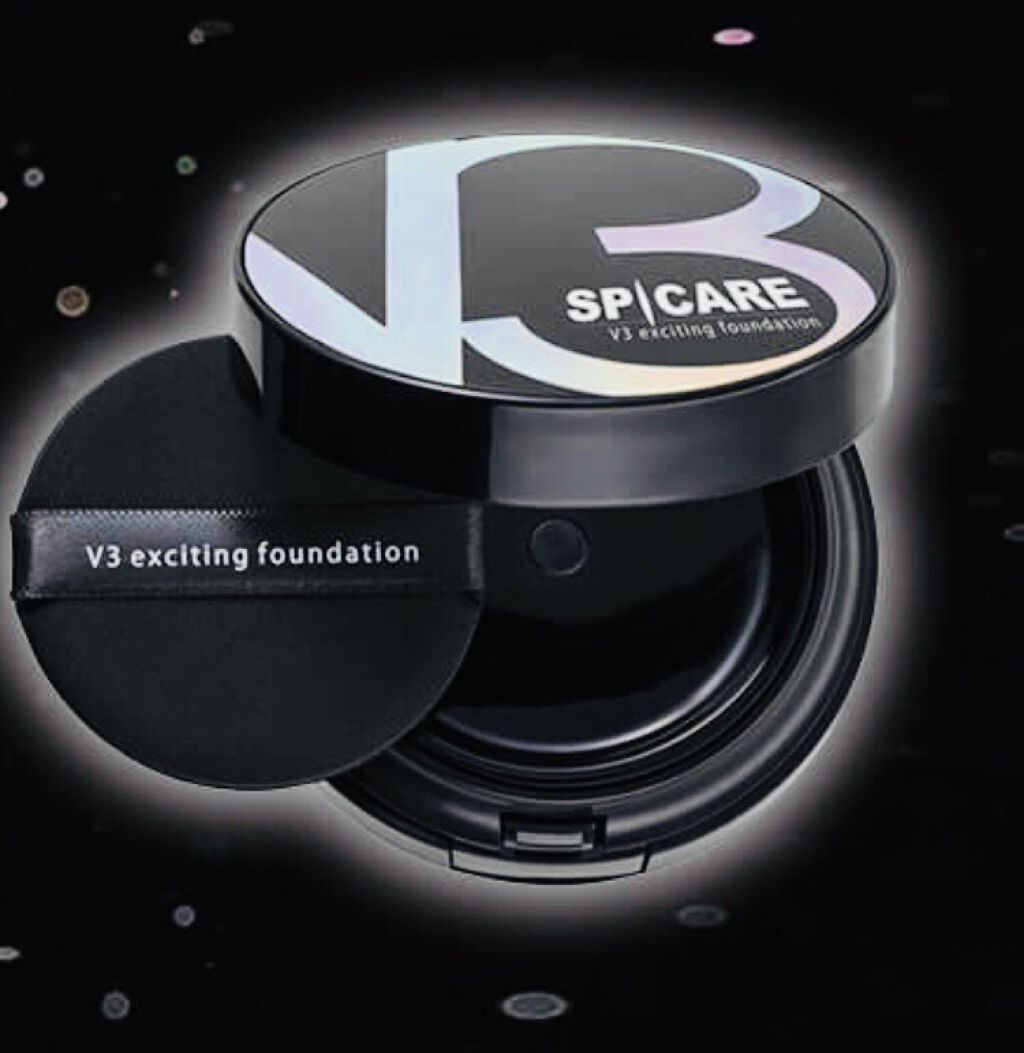 V3 エキサイティングファンデーション/SPICARE/クッションファンデーションを使ったクチコミ（1枚目）