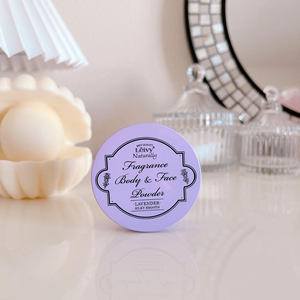 フレグランス ボディ&フェイスパウダー ラベンダー/Leivy/ルースパウダーを使ったクチコミ(8枚目)