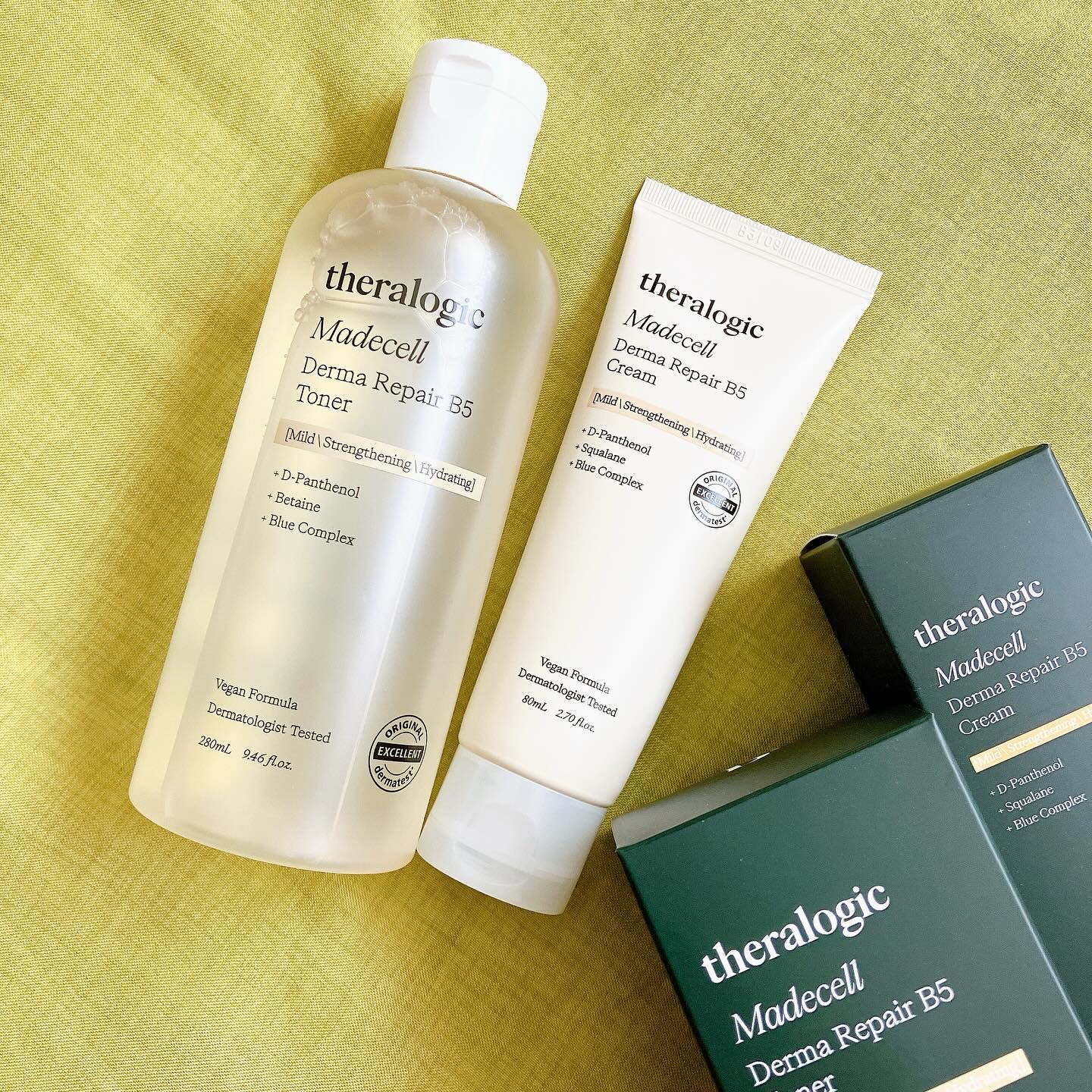 マデセルダーマリペア B5 トナー/theralogic/化粧水を使ったクチコミ（1枚目）