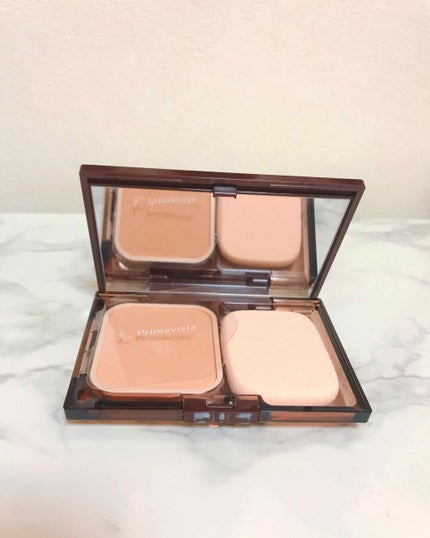 くずれにくい きれいな素肌質感パウダーファンデーション/プリマヴィスタ/パウダーファンデーションを使ったクチコミ(2枚目)