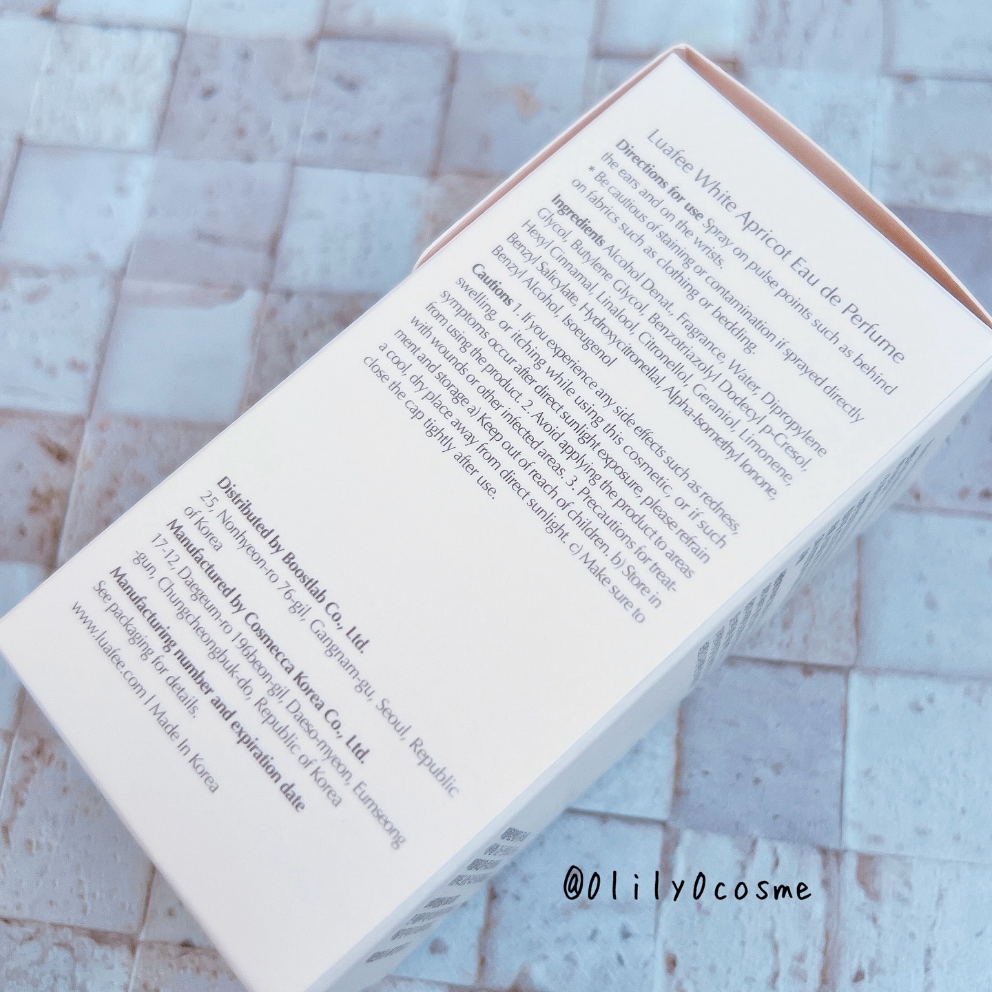 ホワイトアプリコット/LUAFEE/香水(レディース)を使ったクチコミ（2枚目）