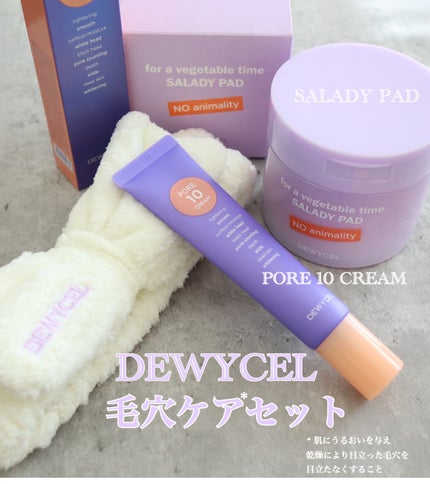 SALADY PAD 70EA/DEWYCEL/拭き取り化粧水を使ったクチコミ(1枚目)