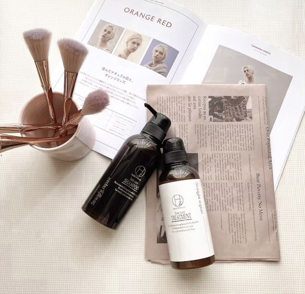 ストレートリペアシャンプー／トリートメント/Hz(ハーズ)/市販シャンプーを使ったクチコミ（1枚目）