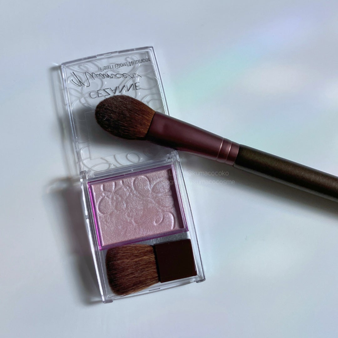 ハイライトブラシ 馬毛/DAISO/メイクブラシを使ったクチコミ(2枚目)