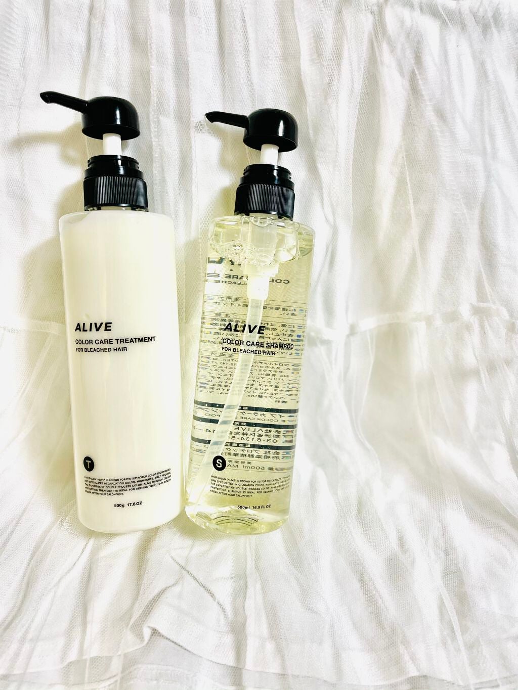 カラーケアシャンプー/ALIVE/サロンシャンプーを使ったクチコミ(1枚目)