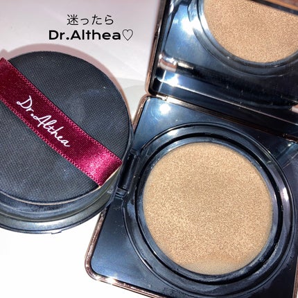 オーロラ カバー クッション モイスチャー/Dr.Althea/クッションファンデーションを使ったクチコミ(1枚目)
