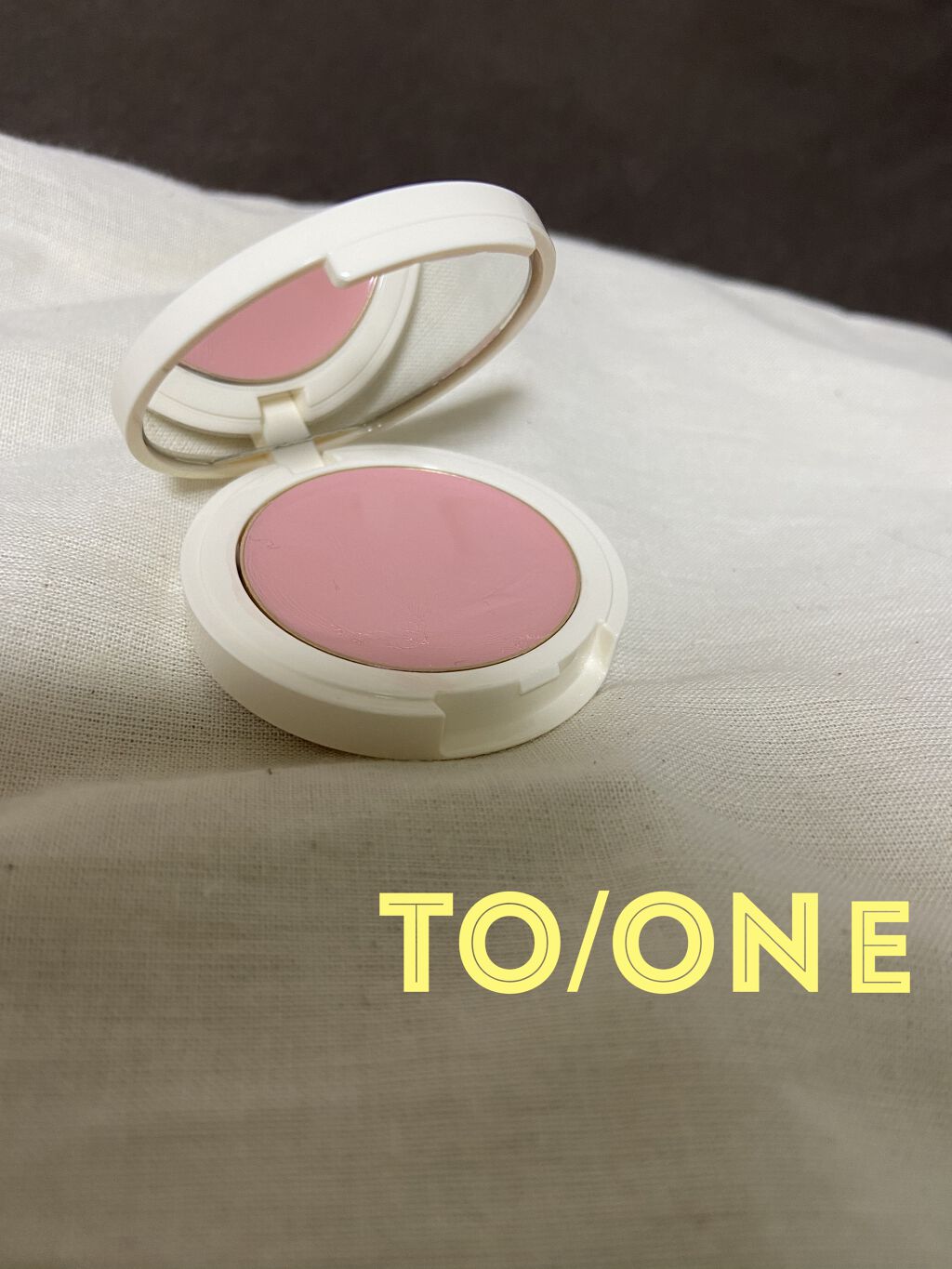 トーン ルミナイザー/to/one/クリームハイライトを使ったクチコミ（1枚目）